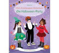 Mein Anziehpuppen-Stickerbuch: Die Halloween-Party: Stickerheft mit über 270 Anzieh-Stickern - Dekoration, Kostüme und Spiele für die Gruselparty zu Halloween gestalten - für Kinder ab 5 Jahren