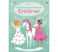 Mein Anziehpuppen-Stickerbuch: Einhörner: mit über 400 Stickern, davon viele mit Glitzer