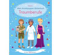 Mein Anziehpuppen-Stickerbuch: Traumberufe: Stickerheft mit über 300 Anzieh-Stickern - Stickervergnügen ab 5 Jahren