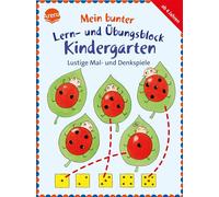 Mein bunter Lern- und Übungsblock Kindergarten. Lustige Mal- und Denkspiele