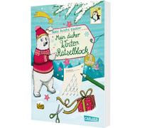 Mein dicker Winter-Rätselblock: Ab 8 Jahren | Spannende Rätsel, Quiz, Witze, Labyrinthe und Malen für Mädchen und Jungen