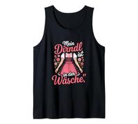Mein Dirndl ist in Der wäsche Camiseta sin Mangas