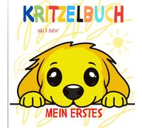 Mein erste kritzelbuch ab 1 Jahr: Motiven zum Ausmalen und Kritzeln | Erstes dickes Ausmalbuch mit 40 einfachen Motiven für Mädchen und Jungen.