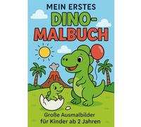 Mein erstes Dino-Malbuch