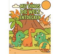 Mein erstes Dino-Malbuch: Malbuch für Kinder ab 2 Jahren - einfache Dinosaurier-Motive für kleine Entdecker