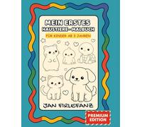 Mein erstes Haustiere-Malbuch: Einfache Tier-Ausmalbilder für Kinder ab 3 Jahren mit 50 liebevoll gestalteten Motiven (Mein erstes Malbuch)