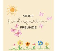 Mein erstes Kindergarten-Freundebuch I Erinnerungen, Freunde, Affirmationen I Kreativecke I Aquarellstil: Modernes Freundebuch ab 1 Jahr mit Platz für Freunde, ErzieherInnen, Eltern-Connect & Affirmationen