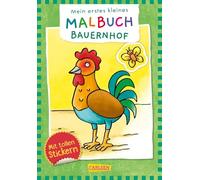 Mein erstes kleines Malbuch: Bauernhof: Mit tollen Stickern