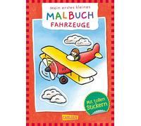 Mein erstes kleines Malbuch: Fahrzeuge: Mit tollen Stickern