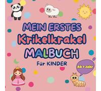 Mein erstes Krickelkrakel Malbuch ab 1 Jahr: Mit großen liebevoll gestalteten Motiven zum Ausmalen | Fördert die Kreativität und Motorik | Perfektes ... Malbuch - Farbenfrohe Abenteuer ab 1 Jahr)