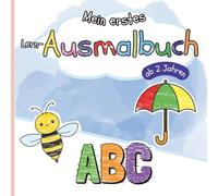 Mein erstes Lern-Ausmalbuch ab 2 Jahren: 50 Alltagsmotive - fördert Kreativität, Sprache und Feinmotorik - Malspaß im quadratischen Format (ca. 21,5 × 21,5 cm)
