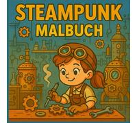 Mein erstes Mechaniker-Malbuch - Steampunk Abenteuer: steampunk malbuch kinder