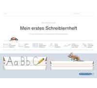 Mein erstes Schreiblernheft. Für alle Buchstaben auf speziellem Schreiblernpapier