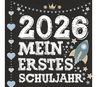 Mein erstes Schuljahr - Gästebuch: Erinnerungsbuch zur Einschulung für Jungen & Mädchen | Schulstartbuch und Andenken