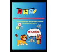 Mein erstes Vorschulbuch mit Lenny dem Löwen: Schwungübungen, Buchstaben, Zahlen, Ausmalspaß - für Kinder ab 4 Jahren