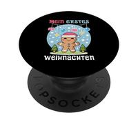 Mein Erstes Weihnachten Jengibre Navidad Invierno Navidad PopSockets PopGrip Adhesivo