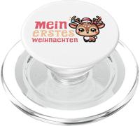 Mein Erstes Weihnachten Lindo Reno de Invierno Navidad PopSockets PopGrip para MagSafe