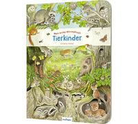 Mein erstes Wimmelbuch: Tierkinder: Niedliches Bilderbuch zur Kinderbeschäftigung