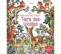 Mein Farbenzauber-Malbuch: Tiere des Waldes: Buch inklusive magischem Pinsel - nur noch Wasser nötig - für Kinder ab 6 Jahren