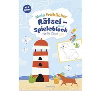 Mein fröhlicher Rätsel- und Spieleblock für die Küste: Rätselspaß für Kinder ab 6 Jahren. Ideale Beschäftigung für den Urlaub am Meer