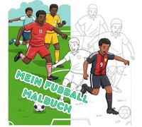 Mein Fußball Malbuch: 50 coole Eishockey Motive | geeignet für groß und klein | das perfekte Geschenk