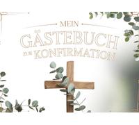 Mein Gästebuch zur Konfirmation: Platz für persönliche Wünsche, Sprüche und gemeinsame Erinnerungen | Eintragbuch und Fotoalbum