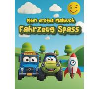 Mein großer Fahrzeuge-Malspaß ab 2 Jahren: 40 abwechslungsreiche Motive mit dicken Linien - Bagger, Feuerwehr, Autos und mehr - Förderung der Feinmotorik für kleine Entdecker