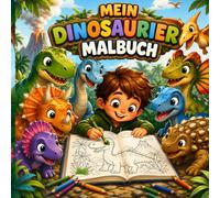 Mein großes Dino-Malbuch