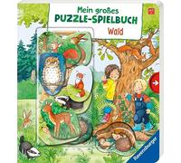 Mi gran libro de rompecabezas y juegos – Bosque – Ravensburger