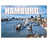 Mein Hamburg - Stadt am Wasser (Wandkalender 2026 DIN A3 quer), CALVENDO Monatskalender: Fotoaufnahmen der Hansestadt Hamburg am Wasser