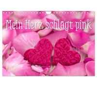 Mein Herz schlägt pink (Wandkalender 2027 DIN A4 quer), CALVENDO Monatskalender