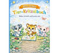 Mein kleines Tier-Kritzelbuch: Malen, Zeichnen und Kritzeln für Kinder ab 4 Jahren