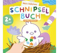 Mein liebstes Schnipselbuch: Ostern & Frühling - Reißen, Kleben, Basteln für Kinder ab 2 Jahren | 25 süße Bastelvorlagen mit liebevollen Reimen | Erstes Basteln ohne Schere
