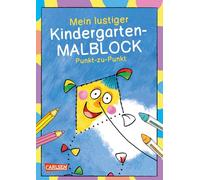 Mein lustiger Kindergarten-Malblock Punkt-zu-Punkt