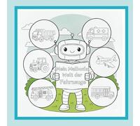 Mein Malbuch: Welt der Fahrzeuge (Mein erstes Malbuch: Tiere, Berufe, Fahrzeuge)