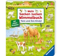 Mein Sachen suchen Wimmelbuch: Tiere und ihre Kinder