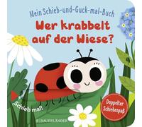 Mein Schieb & Guck-mal-Buch: Wer krabbelt auf der Wiese?: Krabbeltiere Spielbuch ab 2 Jahren | Krabbeltiere Spielbuch ab 2 Jahren