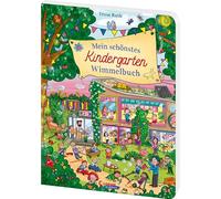 Mein schönstes Kindergarten-Wimmelbuch: Großes Wimmelbuch für Kinder ab 2 Jahren - Idealer Begleiter und Geschenk für Kita und Kindergarten
