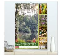 Mein Steinertsee (hochwertiger Premium Wandkalender 2026 DIN A2 hoch), Kunstdruck in Hochglanz: Die grüne Oase in Kaufungen