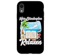 MEIN STUNDENPLAN RELAXEN Carcasa para iPhone XR