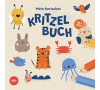 Mein tierisches Kritzelbuch: Liebevoll gestaltetes Malbuch für Kleinkinder ab 2 Jahren | Mit 50 einfachen Tiermotiven zum Kritzeln und Ausmalen für ... Hände | Förderung der Kreativität und Motorik