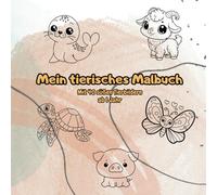 Mein tierisches Malbuch