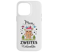 Mein Zweites Weihnachten Jengibre Navidad Invierno Navidad Carcasa para iPhone 14 Pro MAX