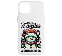 Mein Zweites Weihnachten Lindo Muñeco Nieve Invierno Navidad Carcasa para iPhone 14 Plus