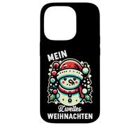 Mein Zweites Weihnachten Lindo Muñeco Nieve Invierno Navidad Carcasa para iPhone 14 Pro