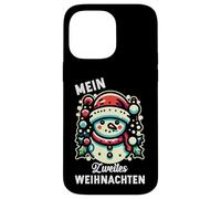 Mein Zweites Weihnachten Lindo Muñeco Nieve Invierno Navidad Carcasa para iPhone 14 Pro MAX