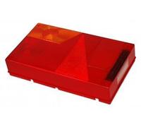 meinAnhängerersatzteil Cristal de repuesto para luz trasera Aspöck Multipoint 1 I izquierda 18-8450-007 para remolque de automóviles