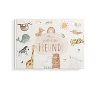 MeinBaby123® Libro de amigos para niños, libro de la amistad, libro de amigos, guardería, libro de amigos para la escuela, libro de amigos para niños, álbum de amistad, regalo para niños, álbum de