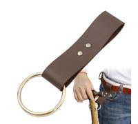 Meindin Soporte para martillo para cinturón, funda de hacha de bucle para martillo, funda de piel sintética, gancho para martillo, organizador de almacenamiento, soporte de herramientas para