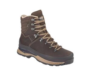 Meindl - Zapatillas de senderismo Hombre - Island MFS 3000 Dark Brown/Nature de Cuero - Talla 41,5 - Marrón Marrón 41.5